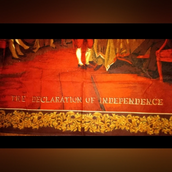 Beautiful Vintage 1976 Tapestry Signing of the 1876 Declaration of Independence. - Picture 2 of 10